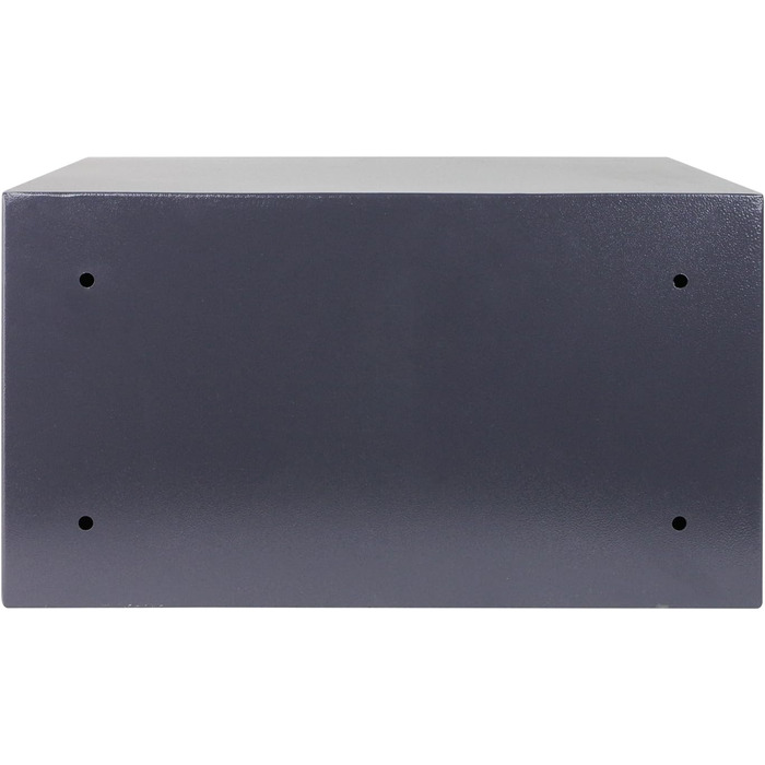 Сейф HMF 49217-11 з ключем, меблевий, антрацит, 31x17x25 см