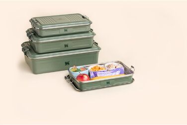 Органайзер Stanley Classic Legendary Useful Box на 3,8 кв (3,6 л), колір Hammertone Green