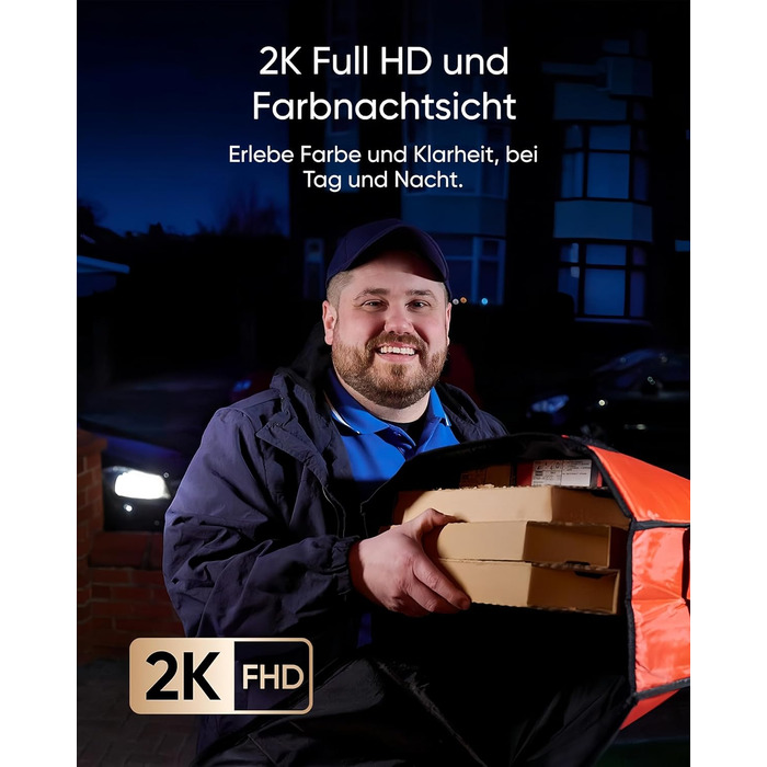 Відеодомофон eufy Security E340 з двома камерами, 2K Full HD, нічне бачення, розпізнавання посилок, дротовий або акумуляторний, сумісний з HomeBase S380, без абонплати