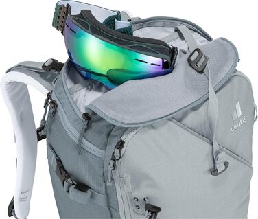 Жіночий туристичний рюкзак Deuter Freerider Pro 32+10 л, для лижних турів, сірий