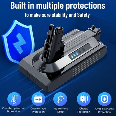 Акумулятор ASUNCELL V10 25.2V 3900mAh для пилососа Dyson V10 Cyclone Animal Absolute Motorhead – Замінний акумулятор