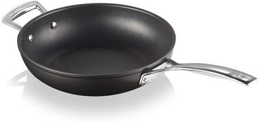 Сковорода LE CREUSET з антипригарним покриттям, 26 см, для всіх плит (індукція), алюміній, сірий/сріблястий