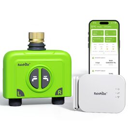 розмір: латунний впускний клапан на 2 зони з ethernet-хабом
