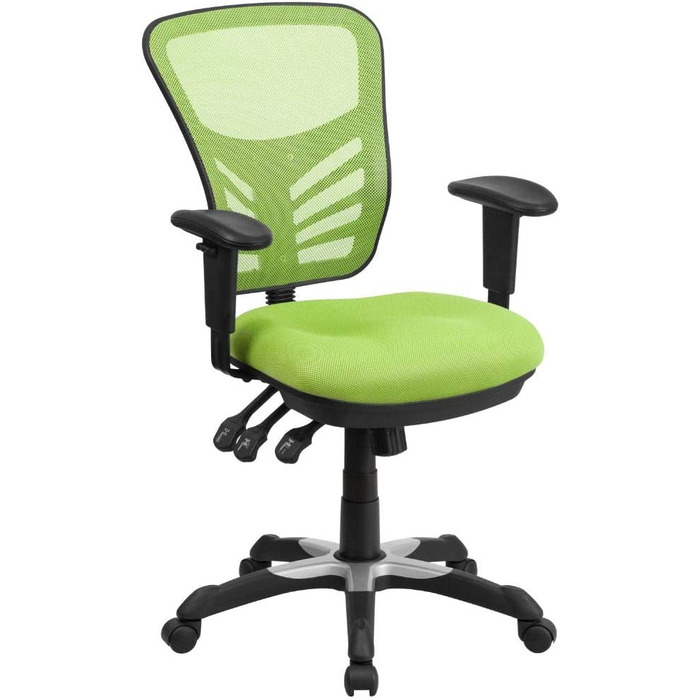 Офісне крісло Flash Furniture, піна, зелений, 68.6x64.8x112.4 см