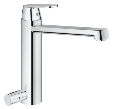 Змішувач кухонний GROHE Eurosmart Cosmopolitan 31180000: поворотний 360°, економія води, хромований