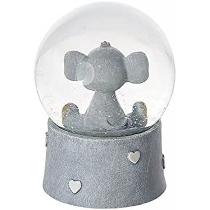 Снігова куля-музична шкатулка Elephant Mousehouse Gifts для дітей, подарунок для хлопчика чи дівчинки, дитяча декорація