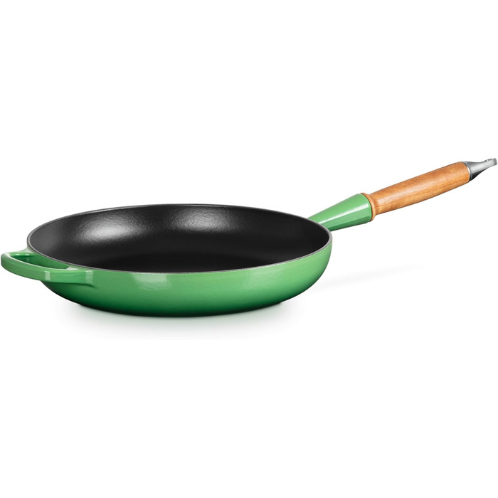 Сковорода LE CREUSET Signature з чавуну з дерев'яною ручкою, 28 см (Bamboo)