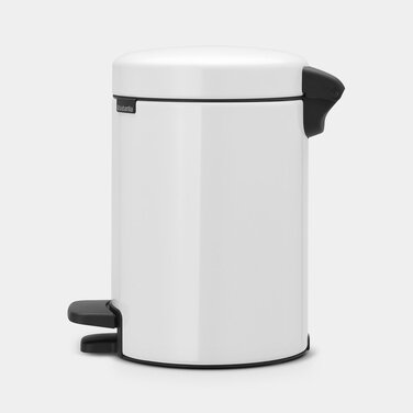 3L педаль для сміття Silent White NewIcon Brabantia
