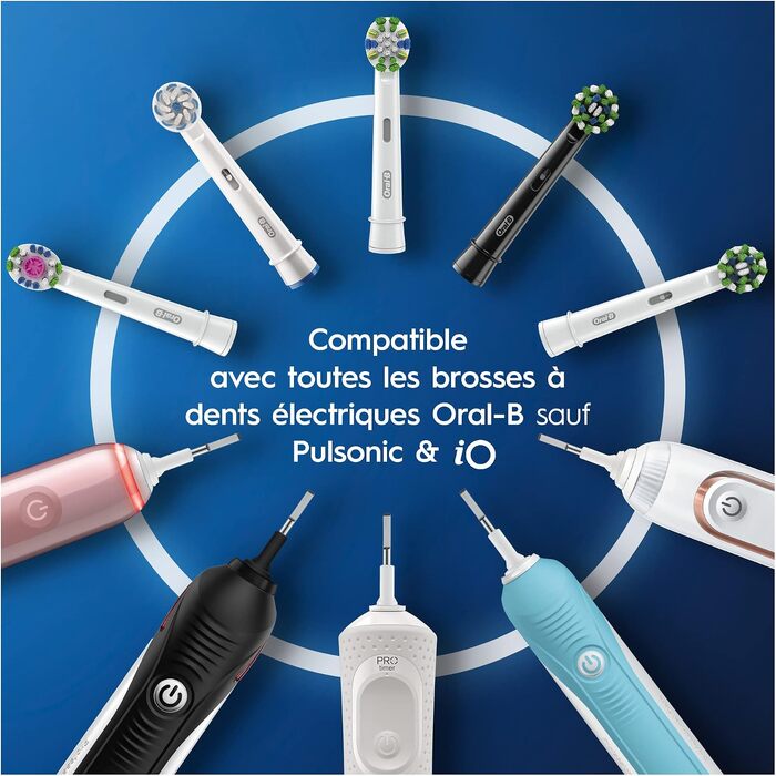 Смінні насадки для електричної зубної щітки Oral-B PRO Sensitive Clean, білі