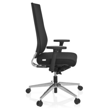 Офісне крісло / Крісло для офісу PRO-TEC 700, тканина, чорний колір, hjh OFFICE