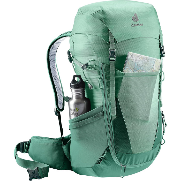 Жіночий туристичний рюкзак Deuter Futura 24 SL, 24 л, бірюзово-зелений