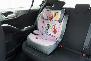 Автокрісло Tataway Disney Princesses i-Size, 15-36 кг (3,5-12 років), рожеве, група 2/3