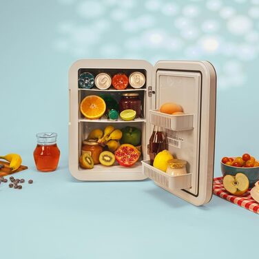 Міні-холодильник Cecotec Bolero MiniCooling 20L Bahamas Mint, для авто і дому, охолодження та нагрів, регульована температура 7-65°C, 12-220В