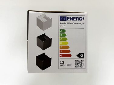 Klighten LED бра 12 Вт, настінні світильники для внутрішніх і зовнішніх робіт, регульований світловий потік вгору-вниз, тепле біле світло 3000K, IP65, антрацит RAL 7016, комплект 2 шт, для вітальні, спальні, балкона