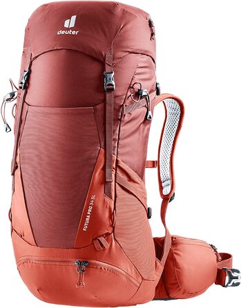 Рюкзак Deuter Futura Pro 34 SL жіночий, 34 л, червоно-лавовий