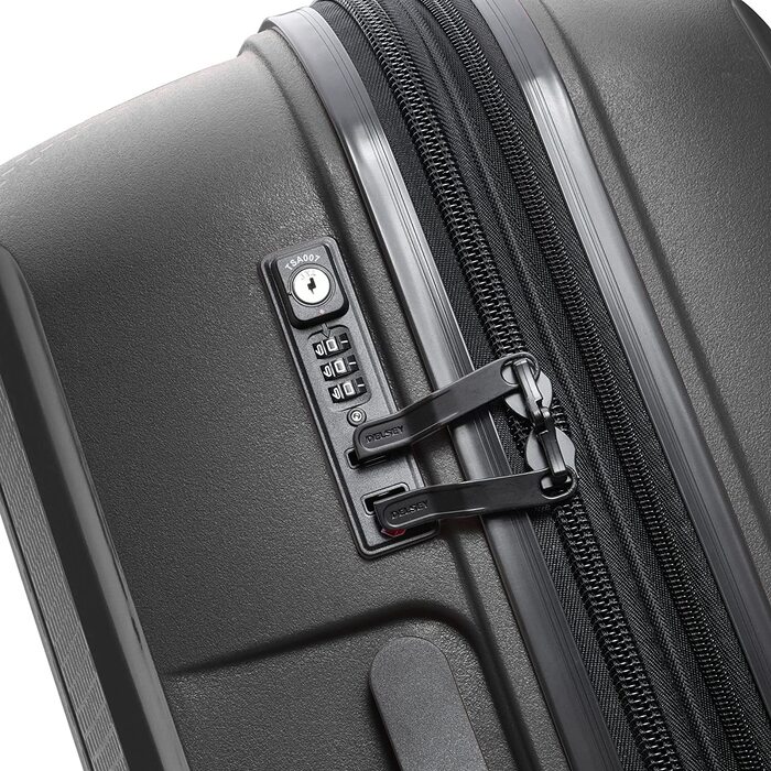Валіза DELSEY PARIS Belmont Plus розширювана, чорна, розмір M
