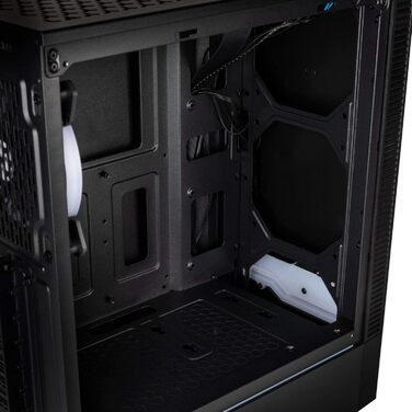 Ігровий корпус Kolink Inspire K9 ARGB Midi-Tower з підсвіткою, скляною панеллю та підтримкою RGB, чорний