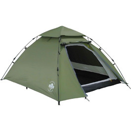 Намет Lumaland Outdoor Pop Up купольний для 2-3 осіб, швидкорозкладний, для кемпінгу, подорожей, фестивалів, 215x195x120 см, з сумкою для перенесення