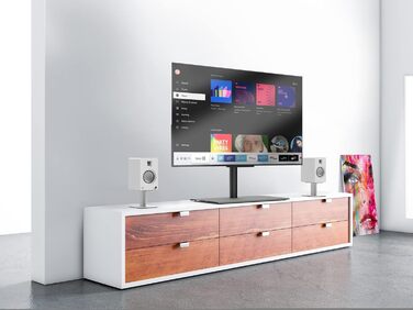 Підставки Kanto SP6HDW для настільних акустичних систем і моніторів 4-7 дюймів, 6'' (15 см), пара, білі