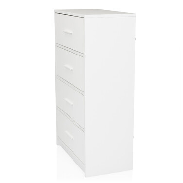 Комод ESTORIA 58x30x91см 4 відділення білий hjh LIVING