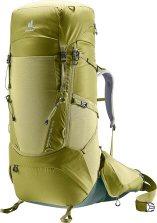 Туристичний рюкзак Deuter Aircontact Core 70+10 л, зелений (2024), для трекінгу