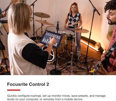 Focusrite Scarlett 4i4 3rd Gen USB Аудіоінтерфейс для гітаристів, вокалістів та продюсерів + ПО