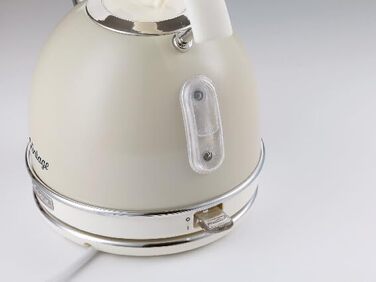 Електричний чайник Ariete 2877/03, 1,7 л, білий/бежевий