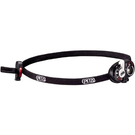 Ліхтар Petzl E+Lite E02 P3 чорний/червоний, аварійний налобний ліхтар