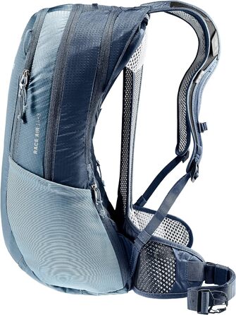 Велосипедний рюкзак Deuter Race Air 14+3 л, Atlantic-Ink, легкий, вентиляція спини