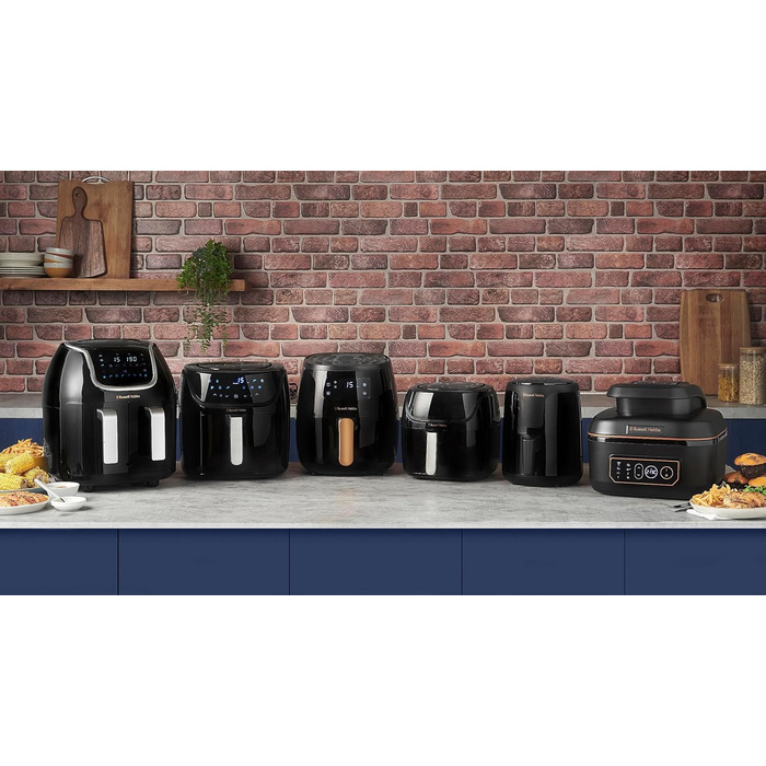 Фритюрниця Russell Hobbs SatisFry Rapid AirFryer 4л з нержавіючої сталі, 7 функцій, 10 програм, без олії