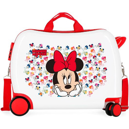 Дитяча валіза Disney Minnie Diva, 34 л, ABS, 50×39×20 см, 4 колеса, ручна поклажа, різнокольорова