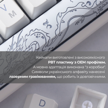 Механічна клавіатура Ducky One 3 Mini Cherry MX Brown RGB White UA