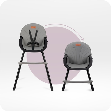 Стілець для годування MoMi, 93 x 60 x 60 см