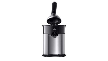 Соковижималка для цитрусових Braun CitrusQuick 5 CJ5050 BK: автоматичний старт/стоп, антикрапля, легке очищення, чорна