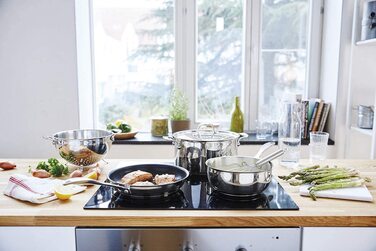 Набір каструль Beka Chef 4 шт., 18/8 нержавіюча сталь, сріблясті, 14-20 см