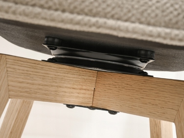Стілець Mebel-Partner, тканина, бежевий, 1 шт.