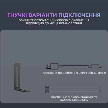 Інформаційний IPS-дисплей Ajazz AKP02-B