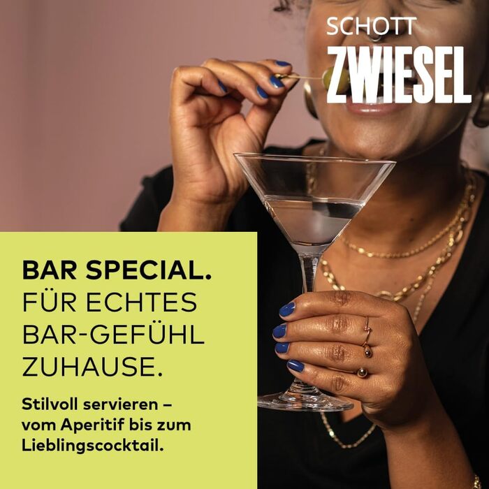 Набір келихів для коктейлів SCHOTT ZWIESEL Dancing Tumbler Bar Special, кришталь Tritan, 4 шт, Німеччина