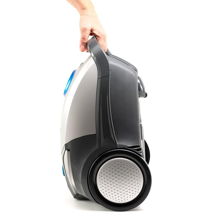 Пилосос з мішком BLACK+DECKER BXVMB700E, 700 Вт, 4 л, сірий