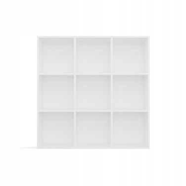 Стелаж TopEshop 110,5 см x 110,5 см x 30 см, білий