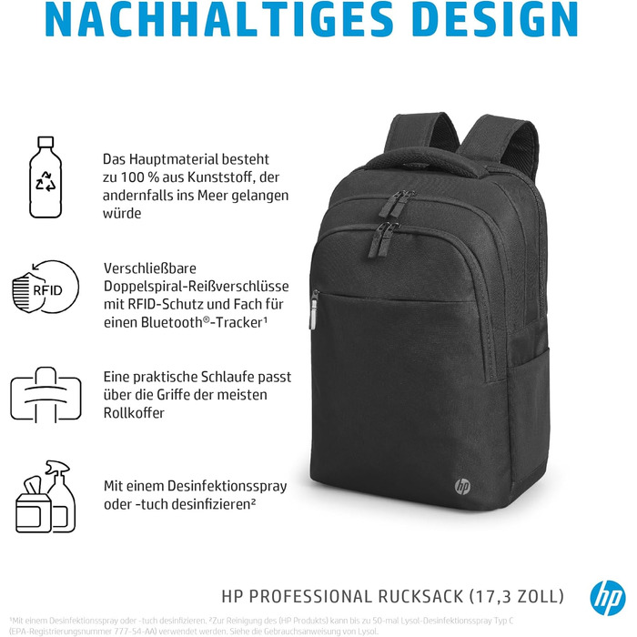 Рюкзак для ноутбука HP Professional 17.3