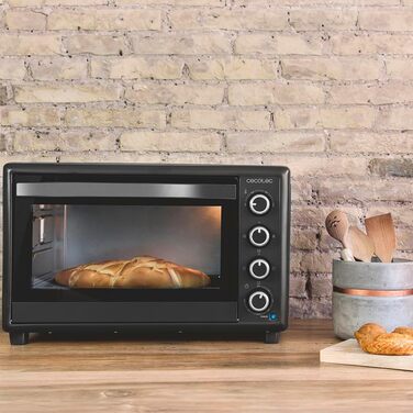 Міні-піч Cecotec Bake&Toast 1090 White 46л з грилем та таймером 60 хв, 1000 Вт, до 230°C