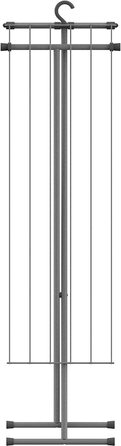 Сушарка для білизни Rörets Compact Space Grey, 90x32x83 см, 5,5 м, з гачком для зберігання, компактна, міцна, шведська якість
