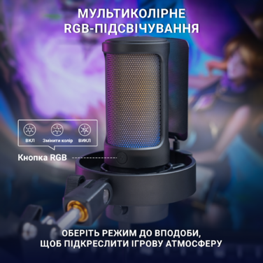 Мікрофон Fifine A8T Black