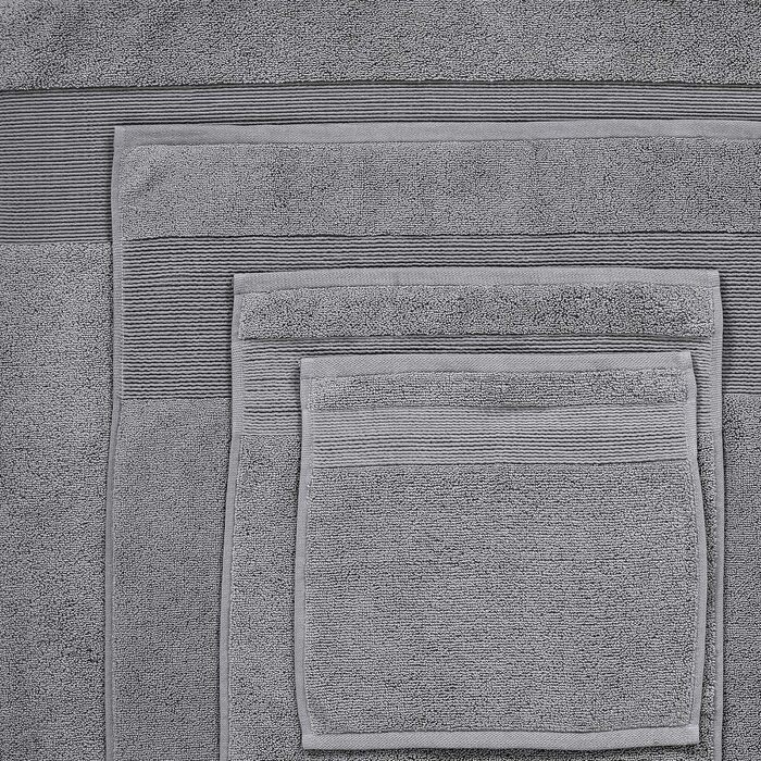 Набір рушників Modern Threads Air Cloud, 6 шт, 100% бавовна Zero-Twist, сині, супервбираючі та швидковисихаючі, 500 г/м², м'які та пухнасті – банні, для рук і обличчя
