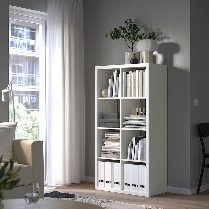 Стелаж Ikea Kallax 77x147x39 см, білий