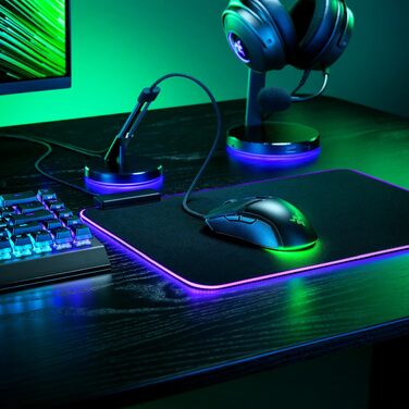 Ігрова миша Razer Cobra — легка дротова миша з Chroma RGB, оптичними перемикачами 3-го покоління, вага 57 г, чорна