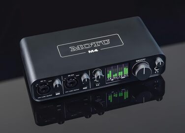 MOTU M4 - Аудіоінтерфейс USB 4x4, професійний звуковий адаптер