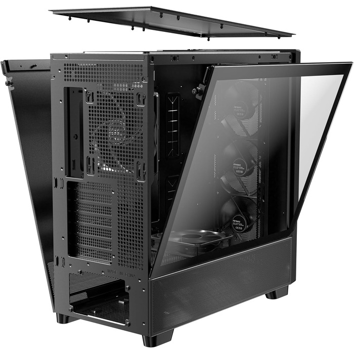 Корпус для ПК Antec Flux Midi Tower чорний, роздрібна версія
