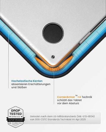 Захисний чохол-сумка tomtoc 360° для MacBook Air 15